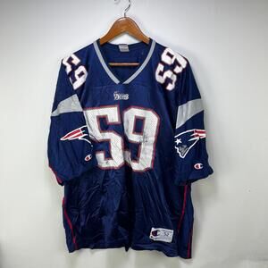 Vintage 90s New England Patriots KatZenMoyer Jersey 2XL